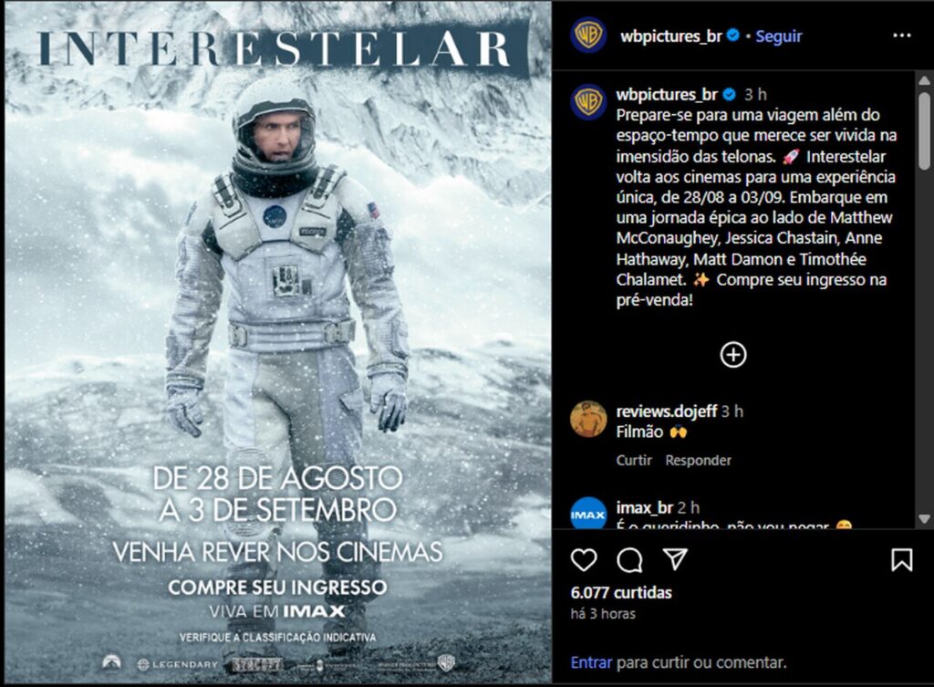 'Interstellar' de volta aos cinemas: pré-venda começa hoje (14) 2 Screenshot 1 Easy Resize.com