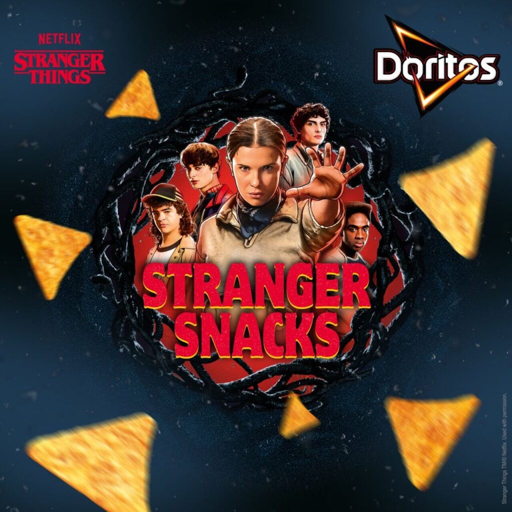 Doritos anuncia Black Garlic Dip edicao limitada para celebrar ultima temporada de Stranger Things no Reino Unido 2 Easy Resize.com