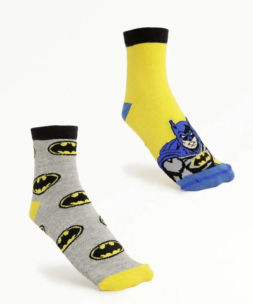 Kit 2 Meias Infantil Estampa Batman Warner Bros 10047900875 C1 Easy Resize.com
